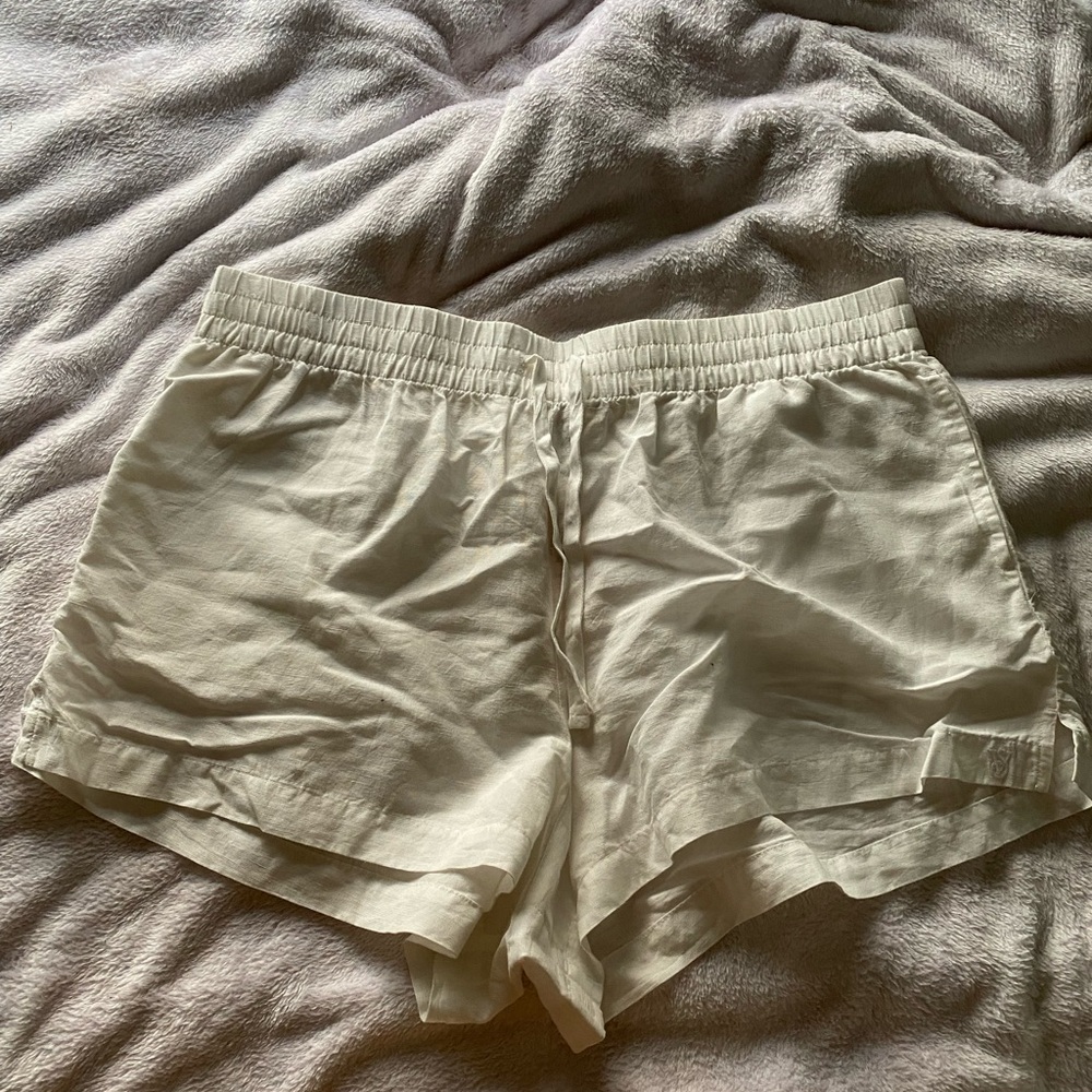 Women's White Shorts